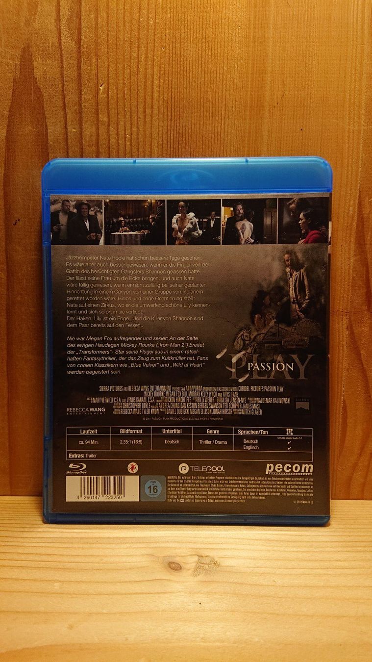 Tutti i DVDs: PASSION PLAY Blu-Ray mit Megan Fox – Usato da Wilderswil venduto da Exebub 1