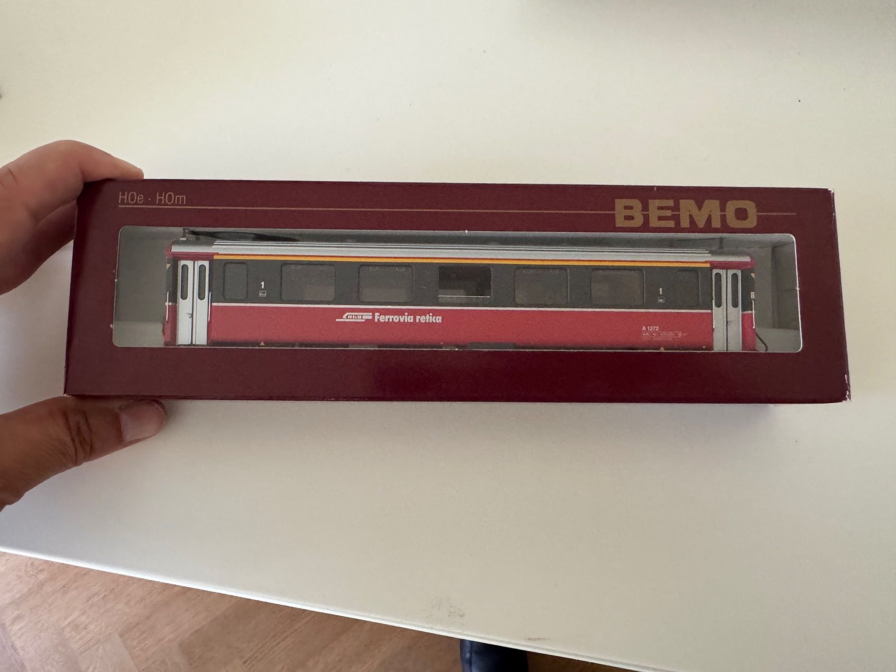 Bemo Trains électriques: Bemo - Rhätische Bahn 1. Klasse Waggon, A1272 – D'occasion à Winterthur par Arma3 3
