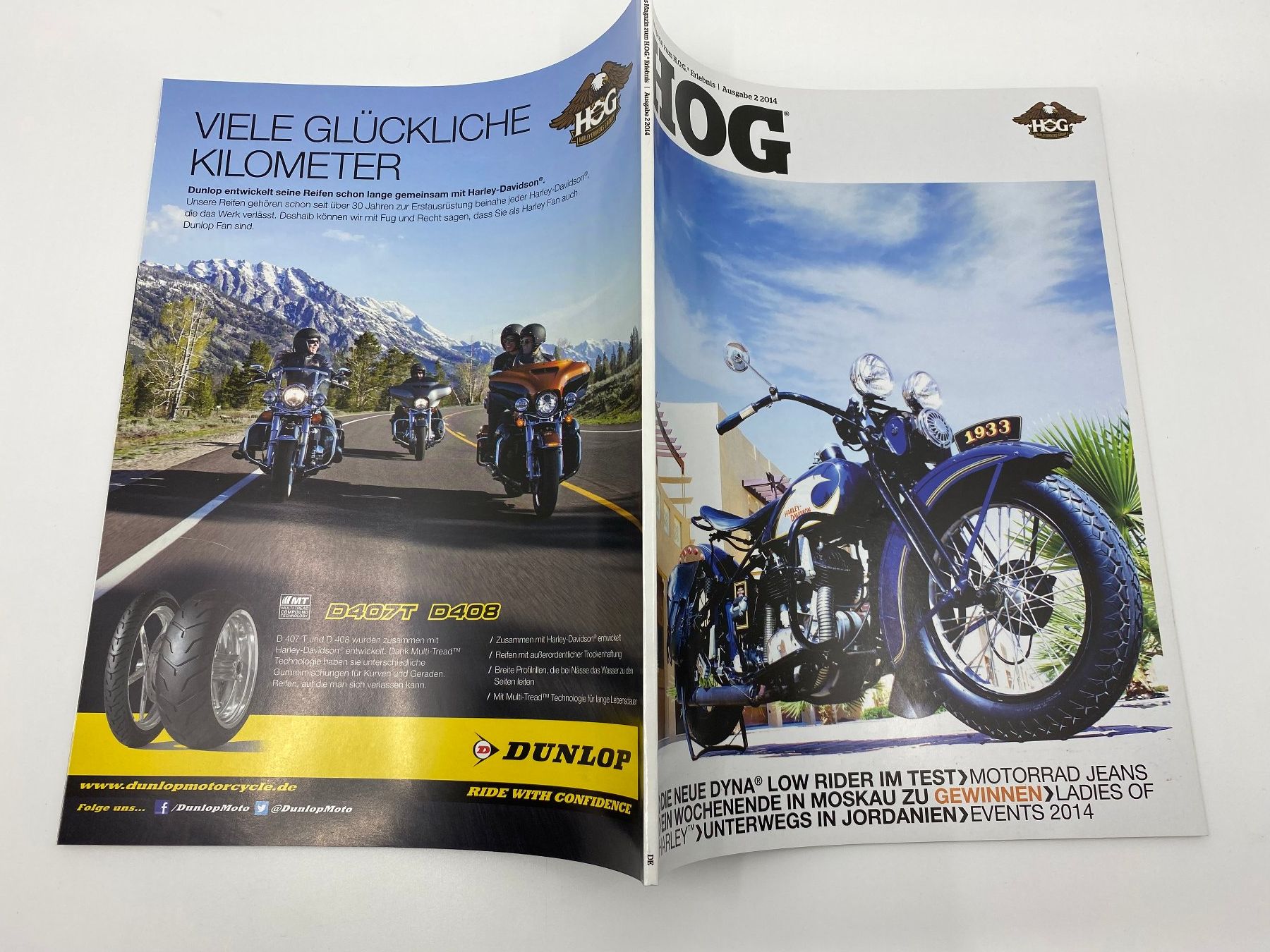 Riviste & Magazine: Harley Owners Group HOG Magazine 2014 – Usato da Langwiesen venduto da Restposten-24 4