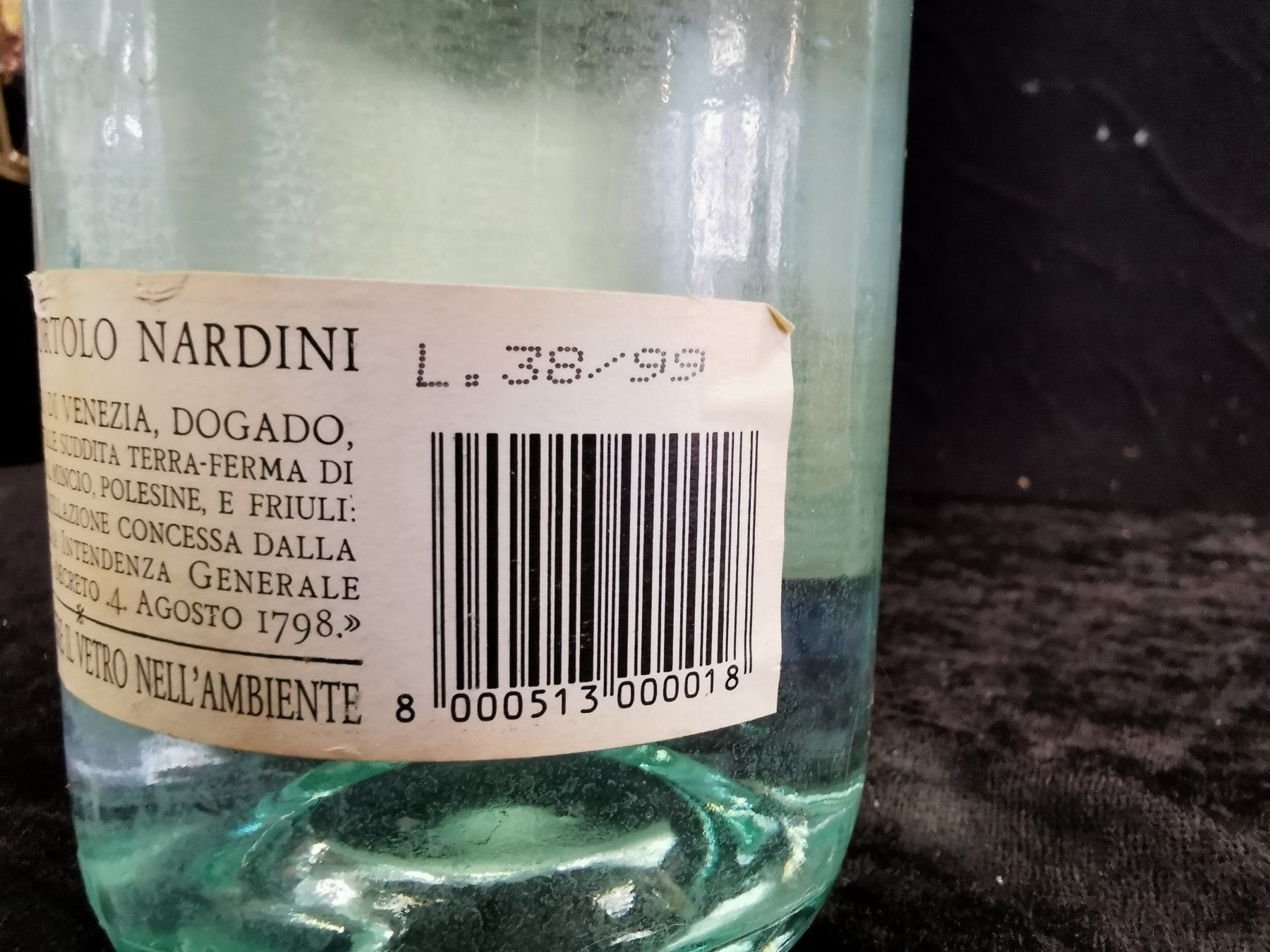Spirituosen: ANCIENNE BOUTEILLE ENTAMÉE DE GRAPPA – Gebraucht aus Genève von Leboucheoreilles 4