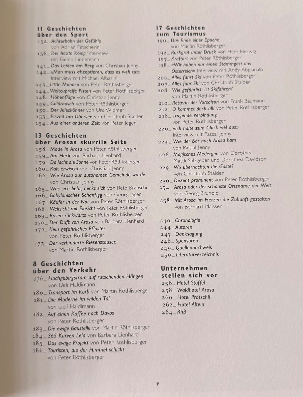 Livres: Arosa in 100 Geschichten Peter Röthlisberger – Neuf (Voir description) à Chur par tan_qx6b 3