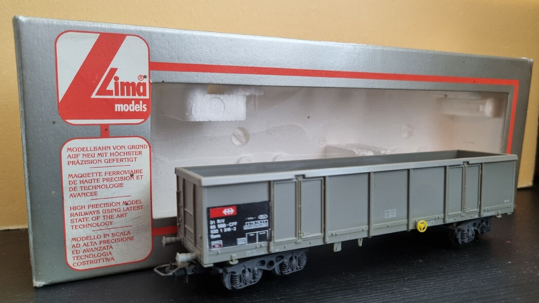 Lima Modellini di ferrovie: LIMA 309945 SBB Eaos - offener Güterwagen – Usato da Fahrwangen venduto da Agnar