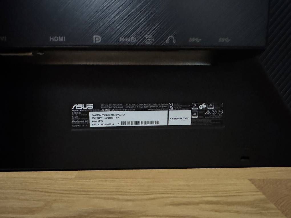 Asus Monitore: Monitor ASUS ProArt PA278QV – Gebraucht aus Zürich von Pper 3