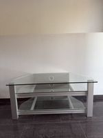 TV-Möbel / Fernsehtisch aus Glas