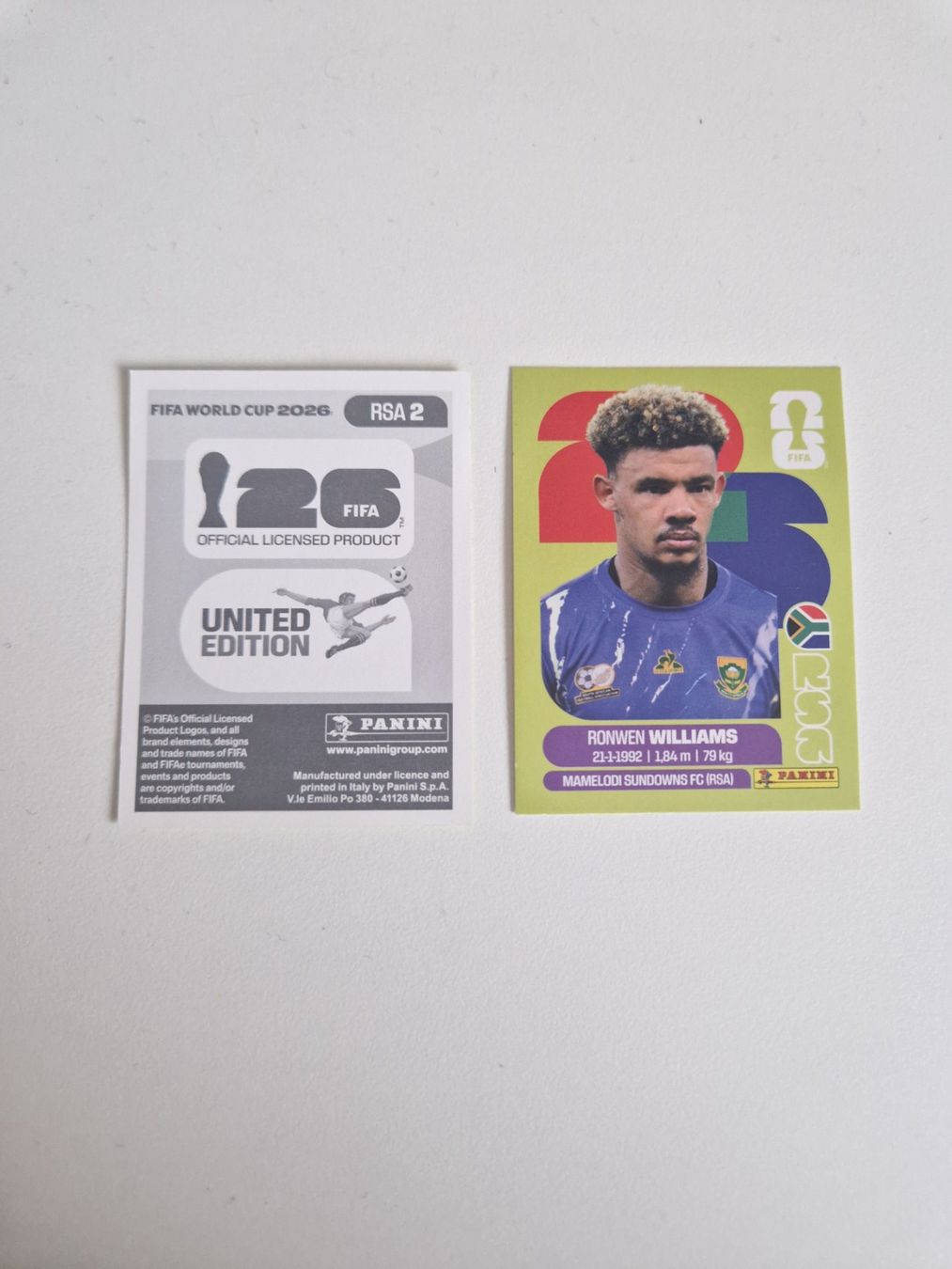 Panini Carte collezionabili: Panini Sticker RSA2 – Nuovo (secondo la descrizione) da Stüsslingen venduto da white_angel86