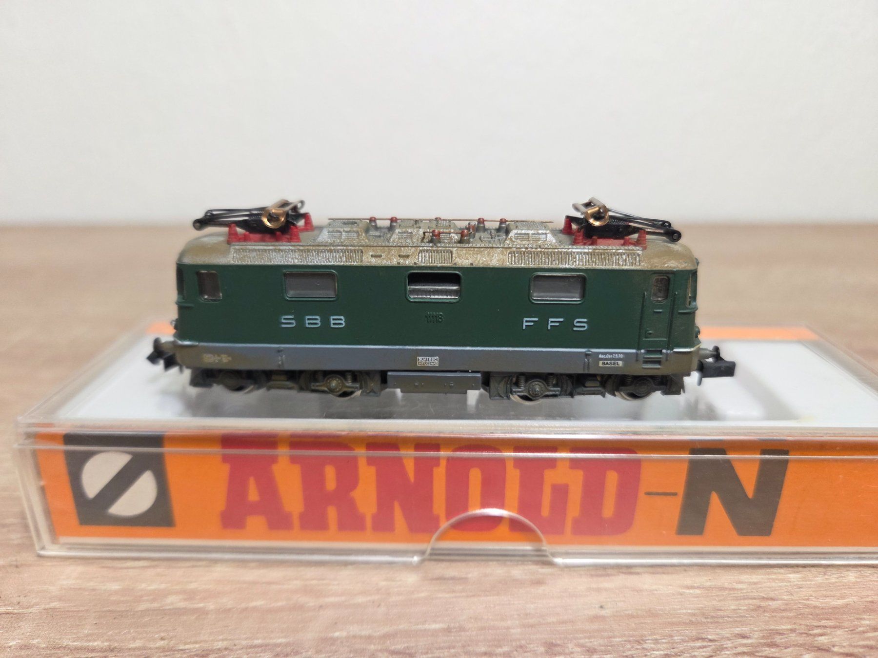 Arnold Modelleisenbahnen: Arnold N 2413 E-Lok SBB – Gebraucht aus St-Aubin-Sauges von Lo_Go