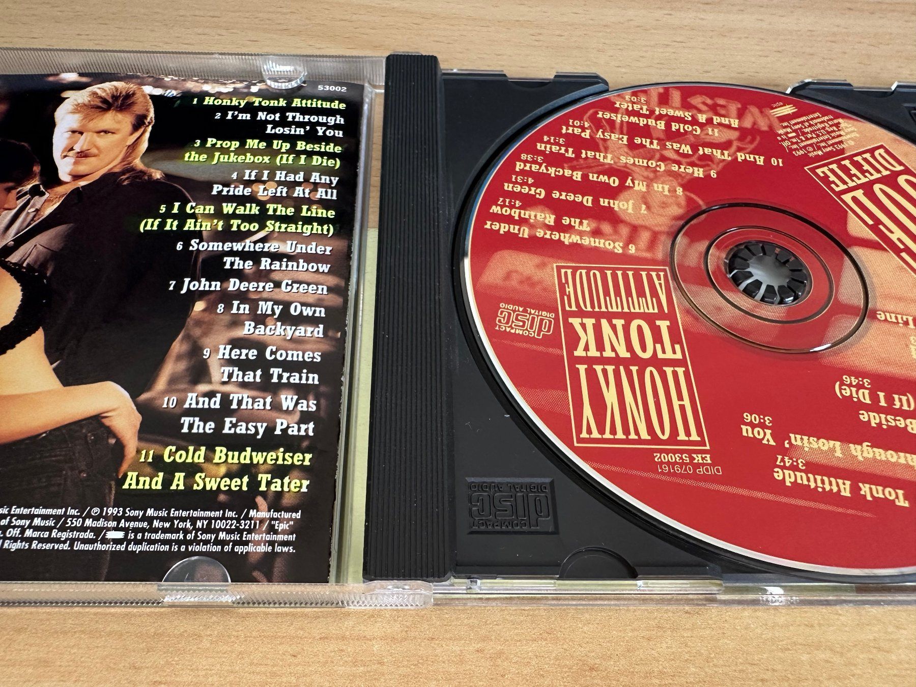 CD: Joe Diffie – Honky Tonk Attitude – Usato da Rikon im Tösstal venduto da Alpenmutz 2