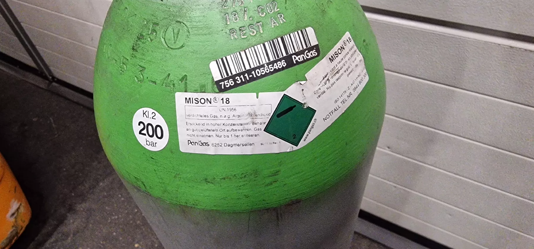 Oerlikon Saldatori: Gasflasche leer – Usato da Emmenbrücke venduto da inf_l8yf 2