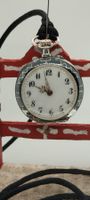 Pendentif montre ancienne 19eme argent