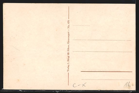 Cartoline postali: AK Unteraegeri, Ansicht Hotel Seefeld – Usato da Berlin venduto da bartko-reher 1