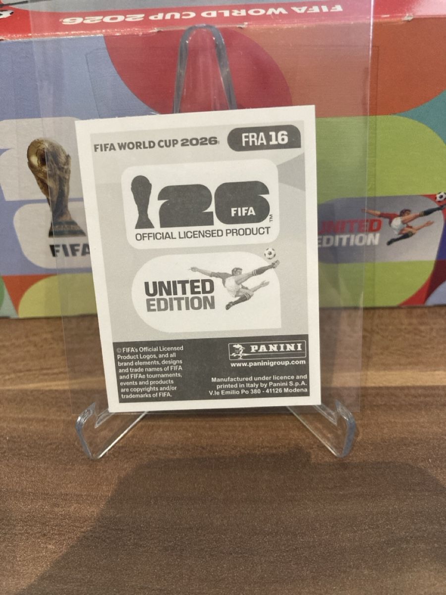 Panini Carte collezionabili: Panini  2026 Sticker Bradley Barcola – Usato da Zürich venduto da ZeboBricks 1