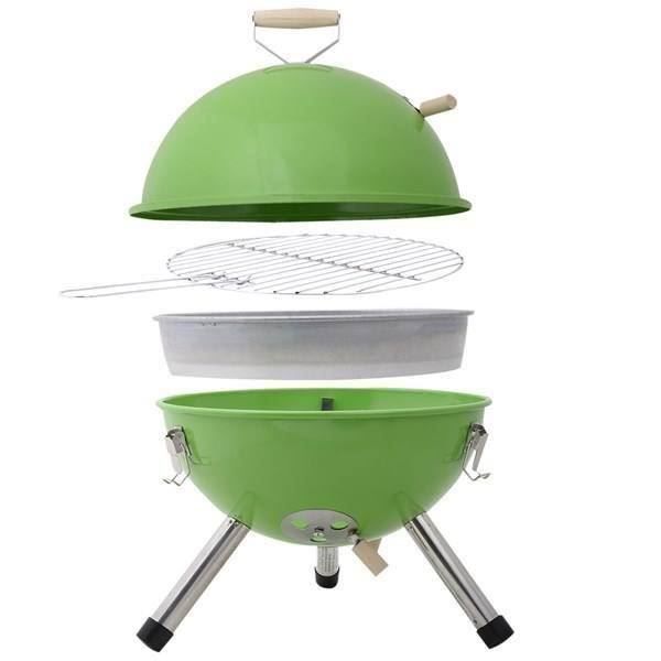 Griglie: Mini BBQ Grill Holzkohle Kugelgrill Rund – Nuovo e nell'imballaggio originale da Amriswil venduto da JaJa-Express 2