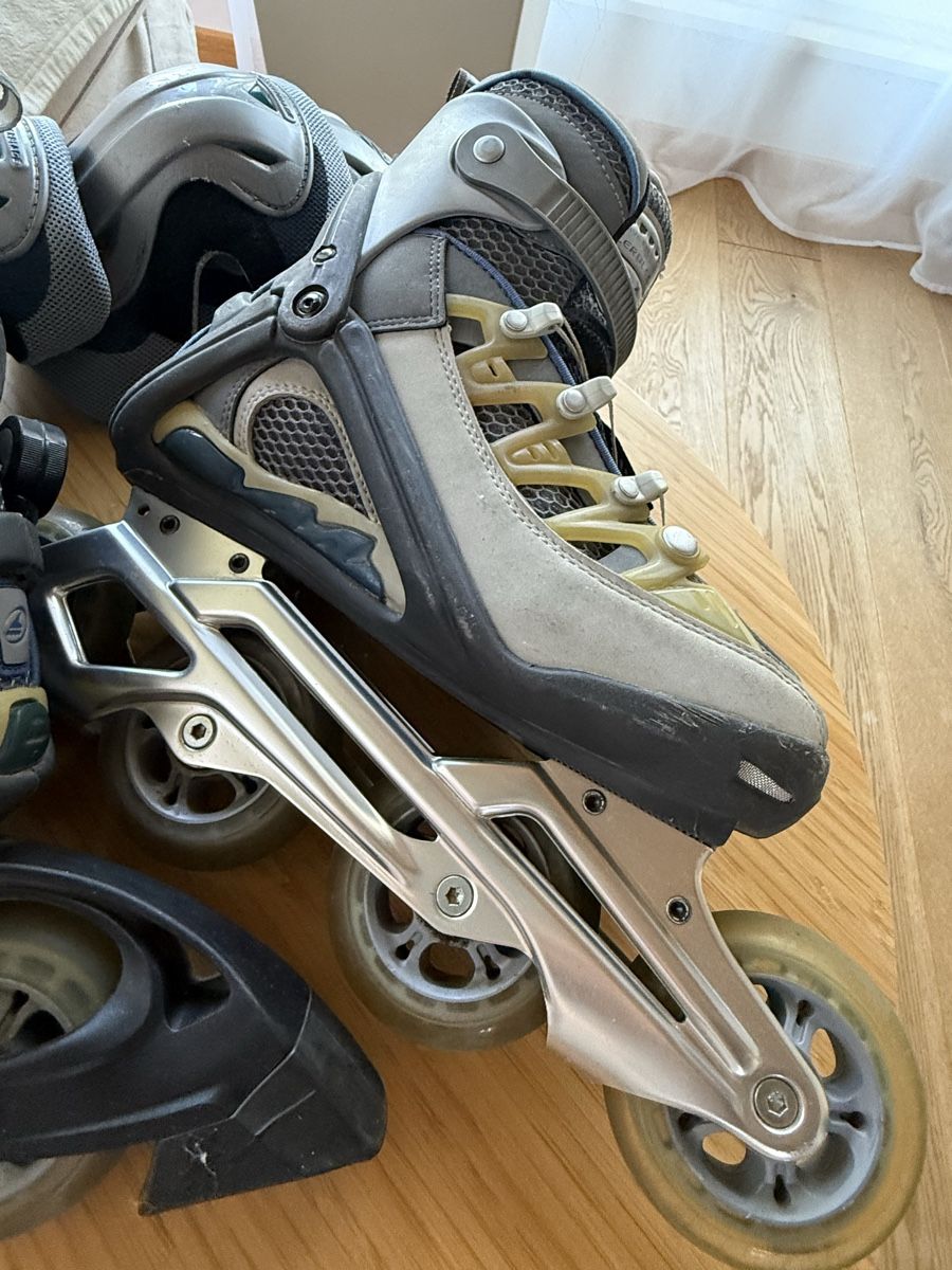 Altri accessori: Top Rollerblade Aero 10 Inline Skates Gr. 37 + Protektoren S – Usato da Zürich venduto da Elena_8 3