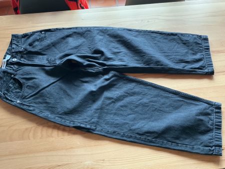 Baggy Jeans Gr. 34, schwarz, Herren (Teenager), Bershka