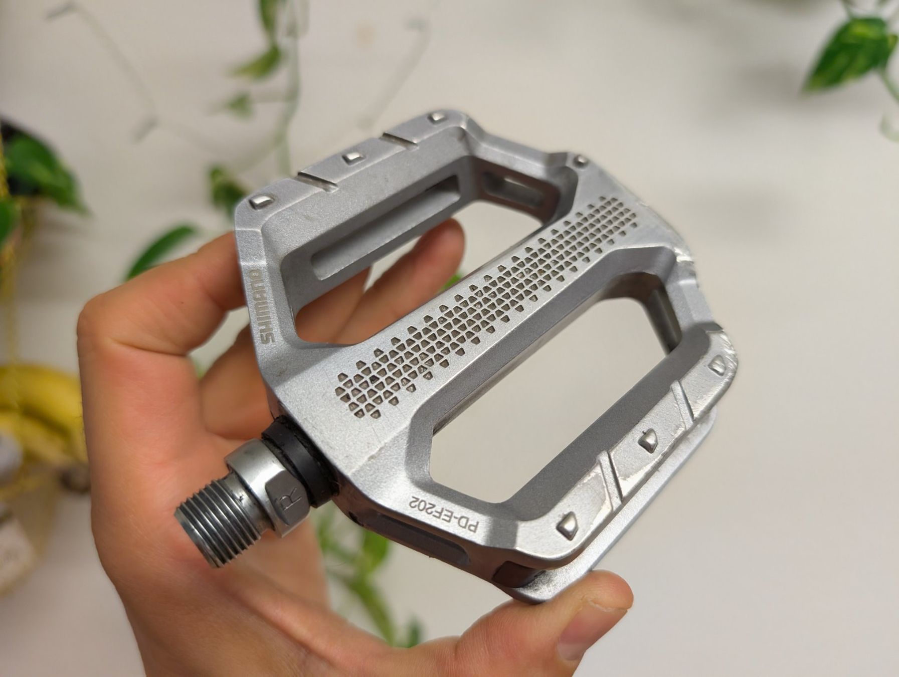Shimano Pezzi di ricambio: Shimano PD-EF202 Flat Platform-Pedale – Usato da Zürich venduto da felixundsoehne