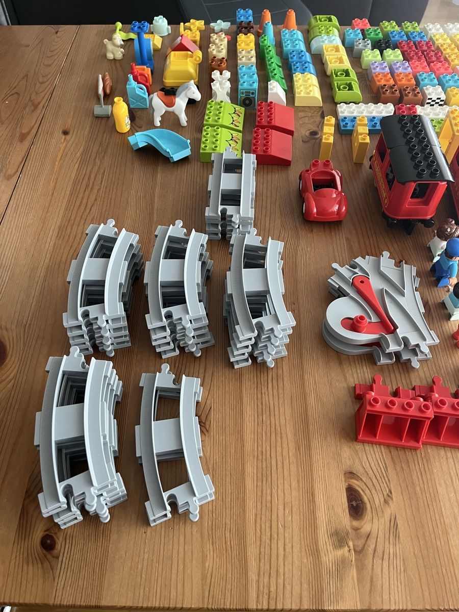 Lego Giocattoli: Lego Duplo Schienen und Bausteinen – Usato da Wil SG venduto da mar_2jrf 6