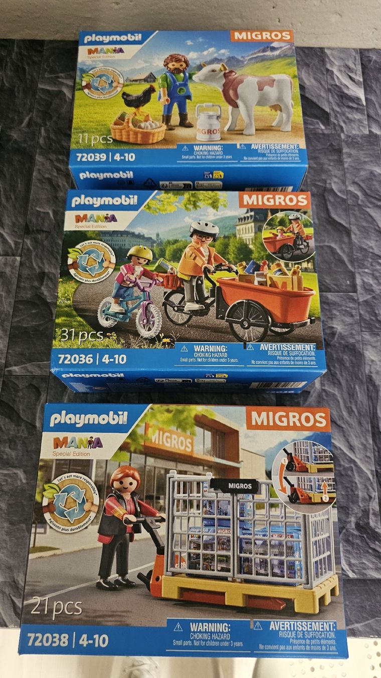 Playmobil Giocattoli: Playmobil Migros – Nuovo e nell'imballaggio originale da Dietikon venduto da teamomaria