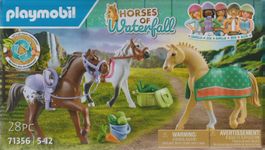 PLAYMOBIL  HORSES OF WATER FALL 71356  CAVALLI :MORGAN  QUAR