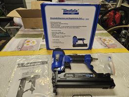 Westfalia Druckluft Nagel Klammer Pistole 2 in 1, Top! Neu!