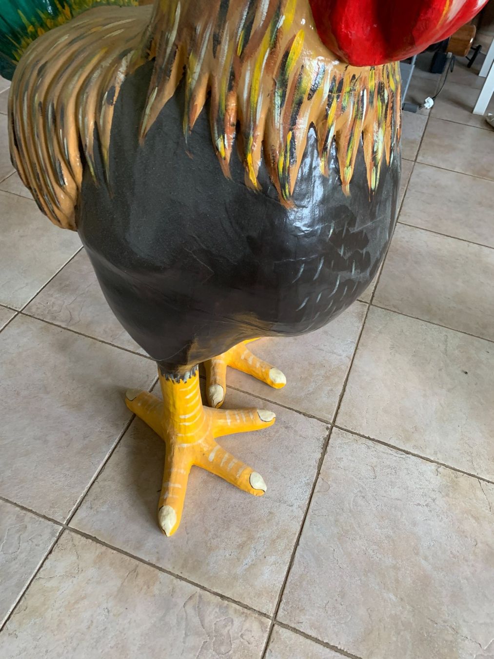 Sculture & Statue: Hahn, Güggel, Huhn, Ostern – Usato da Oeschenbach venduto da trabi60 1