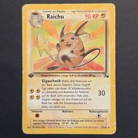 Raichu 29/62 Fossil 1. Edition Pokémon Karte -DE – ab 1Fr.