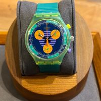 Swatch Vintage Chronograph Quartz Full Set SCJ100