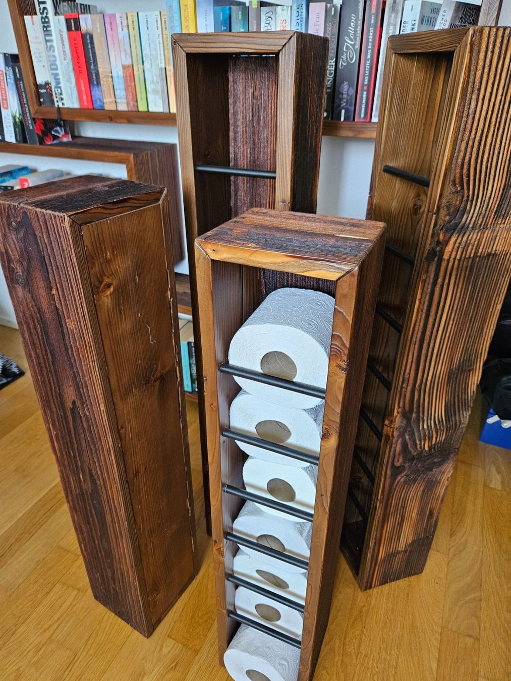 WC: Altholz WC - Rollenhalter – Nuovo e nell'imballaggio originale da Thun venduto da Wood-Art