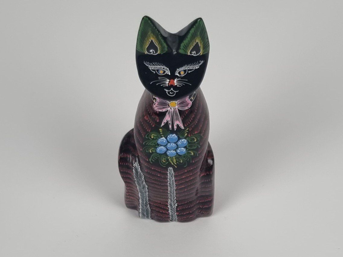 Figurines: Katzenfigur aus Holz – D'occasion à Urtenen-Schönbühl par Restwert_Schoenbuehl 1