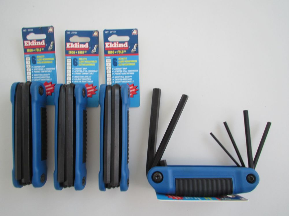 4 EKLIND INBUS SCHLÜSSEL SET 6TLG MM (Neu (gemäss Beschreibung)) in ...