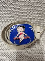 Betty Boop Vintage Gürtel Gürtelschnalle Metall Gr. 89-104