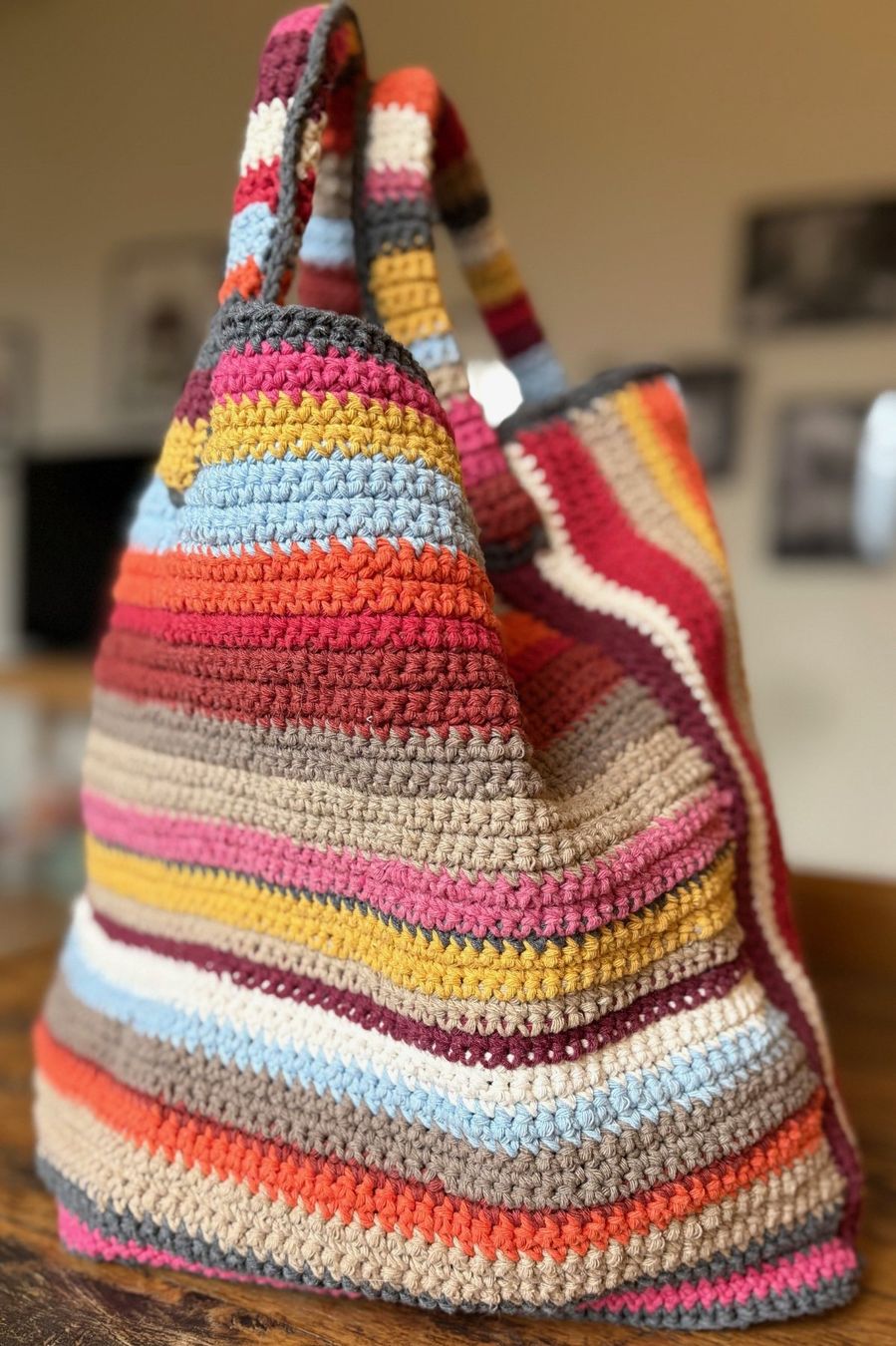 Taschen für Damen: BAG EN CROCHET HANDMADE! PIÈCE UNIQUE – Neu und originalverpackt aus Locarno von NicoNion 1