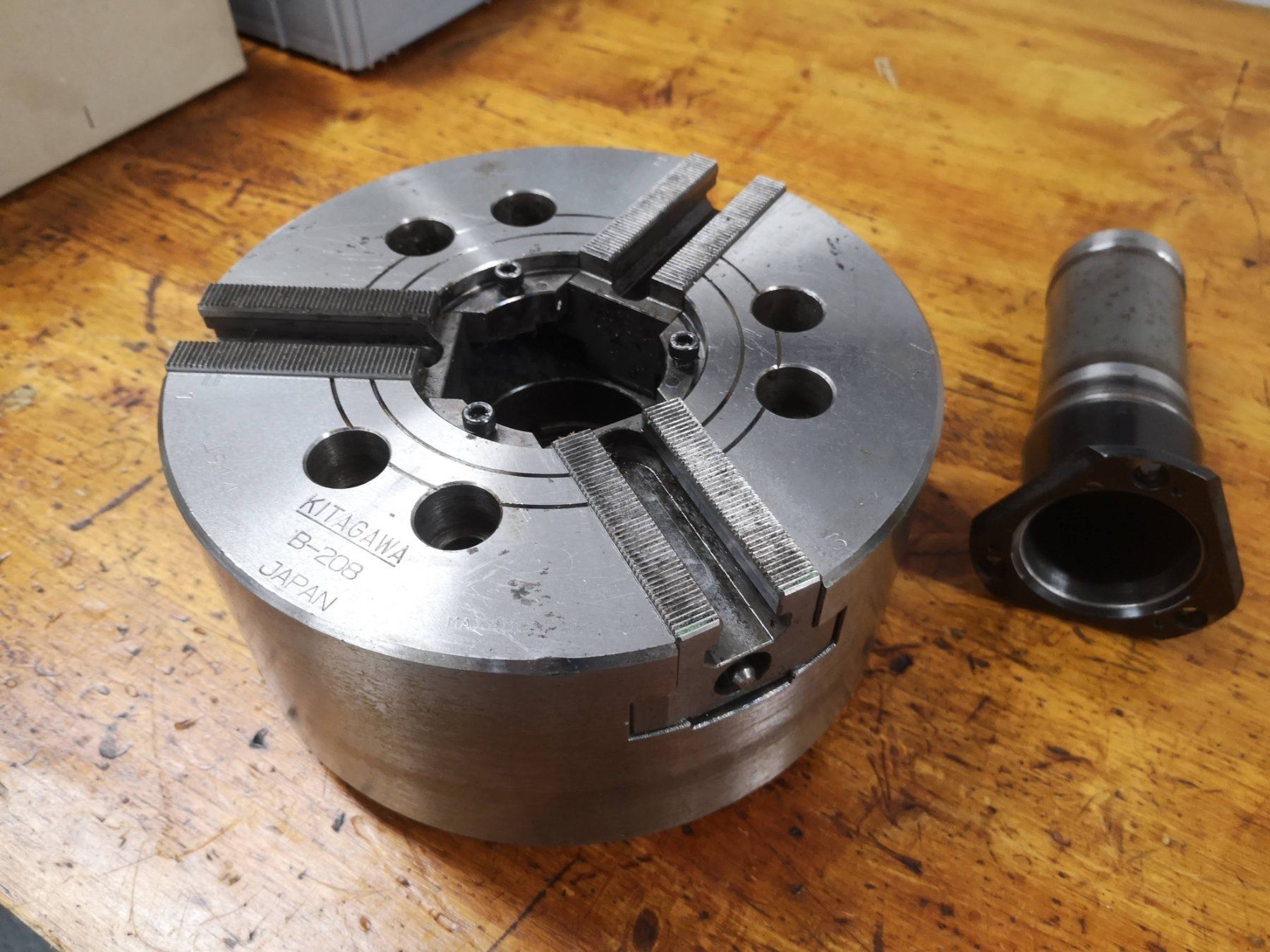 Metall- & Schlosserei Sonstiges: CNC 3 Backenfutter Kitagawa B 208 – Gebraucht aus Sax von endsim