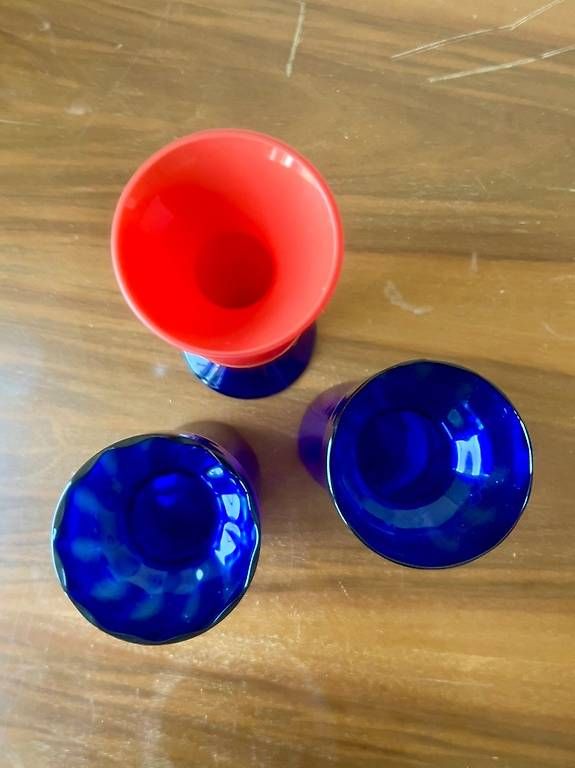Vasi & Recipienti: Drei Design-Vasen aus Glas – Usato da Zürich venduto da bekkaa 1