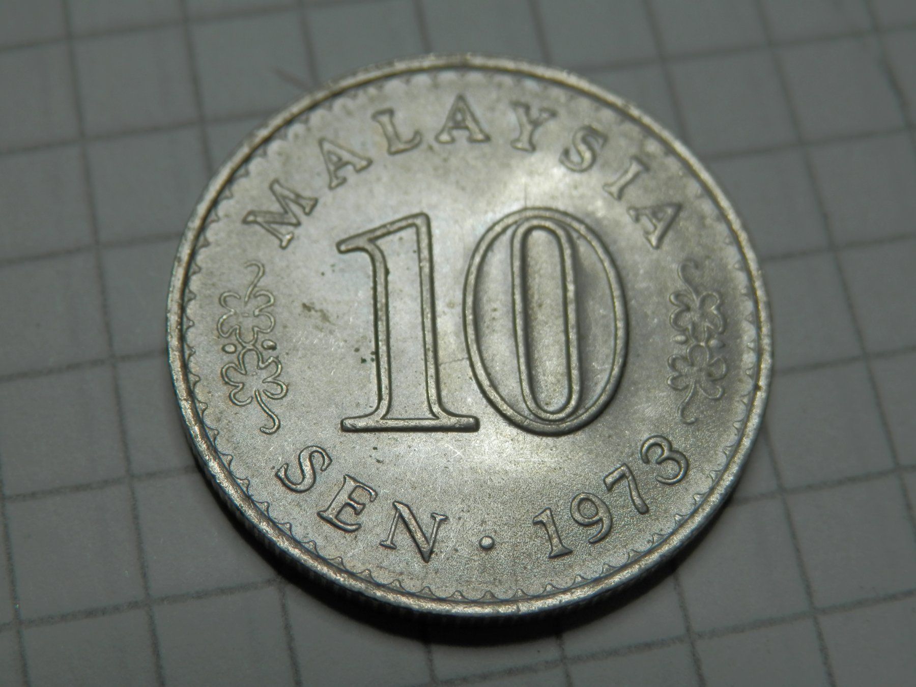 Tutti le monete: Malaysia 10 Sen, 1973 – Usato da Weiach venduto da weiach81