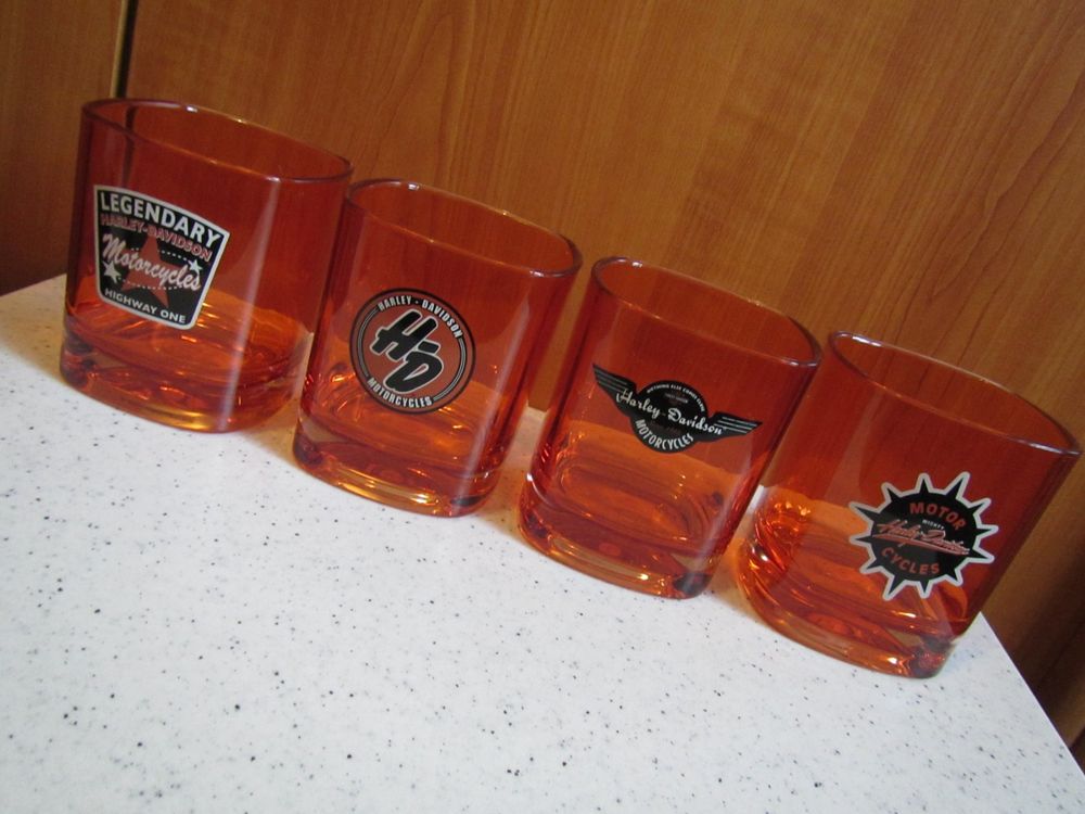 Harley Davidson Whiskey Tumler (Set of 4) Kaufen auf Ricardo