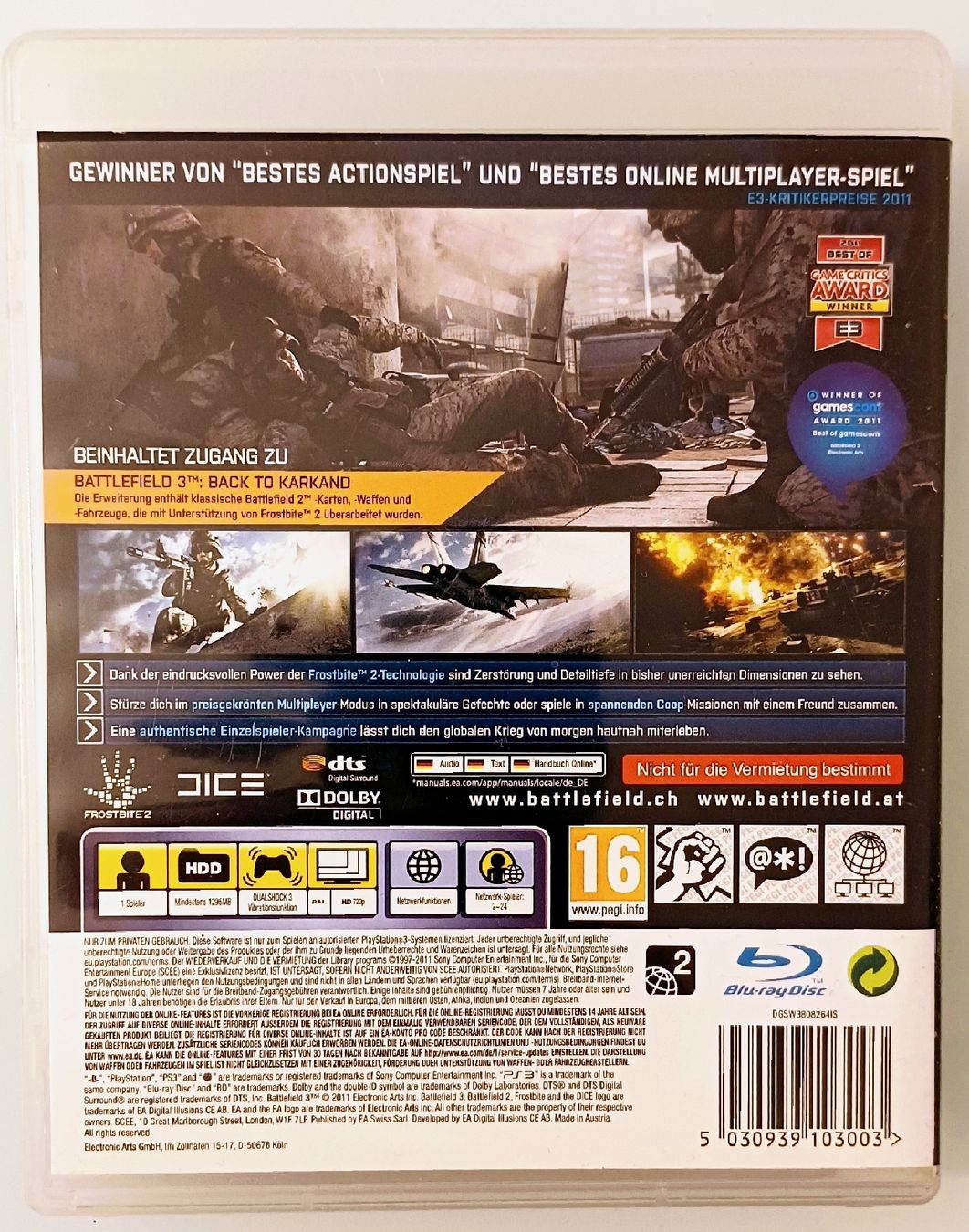 Sony Giochi: PS3 Spiele-Set: COD: Modern Warfare 2 + Battlefield 3 – Usato da Zürich venduto da Stylz79 3
