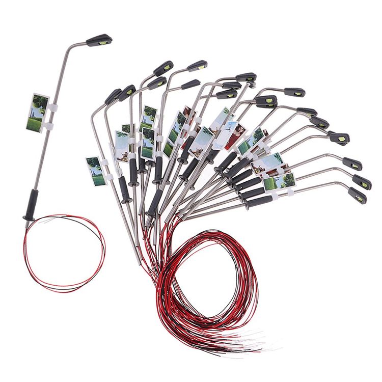 Joycabin Miniatur LED Lichter Set - Warmweiße Beleuchtung Für Puppenhäuser