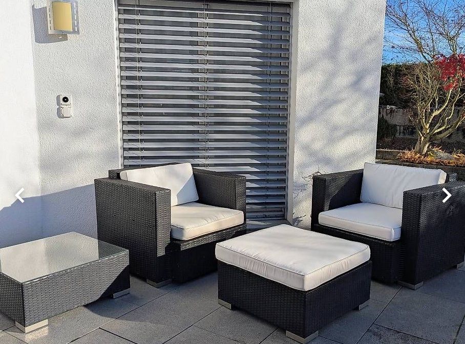 Sessel: 2-teilige Polyrattan Gartenlounge – Gebraucht aus Dättwil AG von joa_q8nx