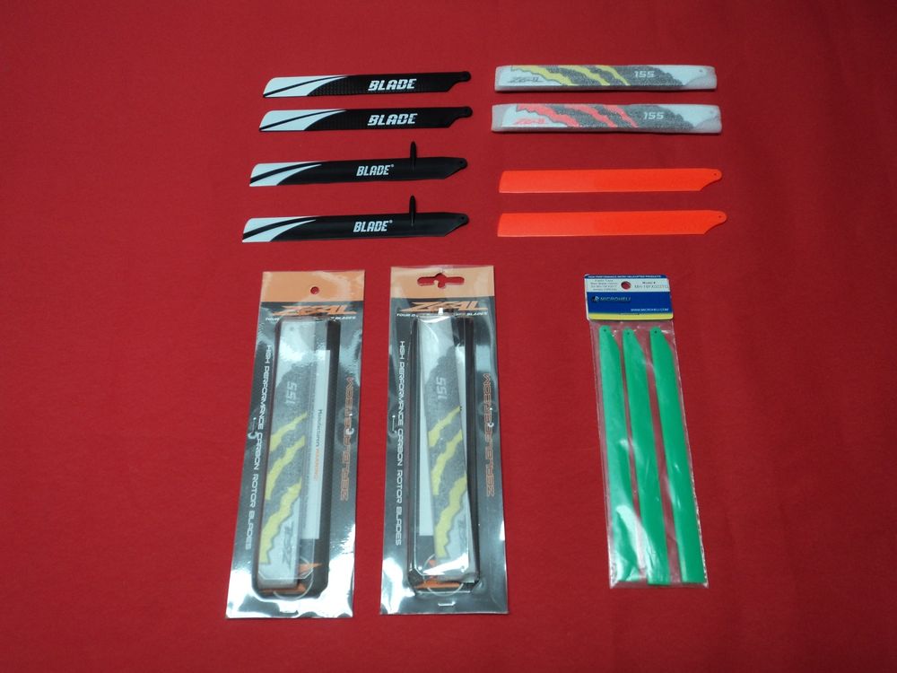 Blade 130X Hauptrotorblätter-Set Hi-Performance – VVPO
