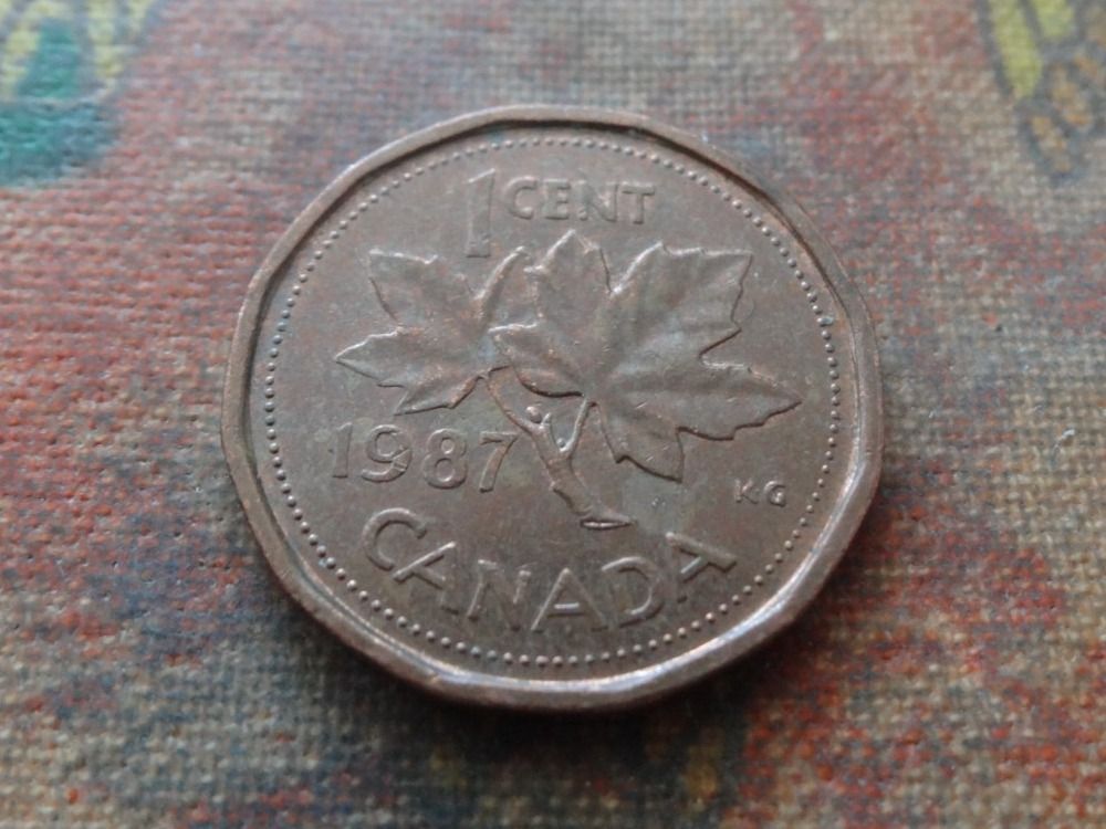 Tutti le monete: CANADA 1 Cent 1987 – Usato da Romanel-sur-Lausanne venduto da Swift13 1
