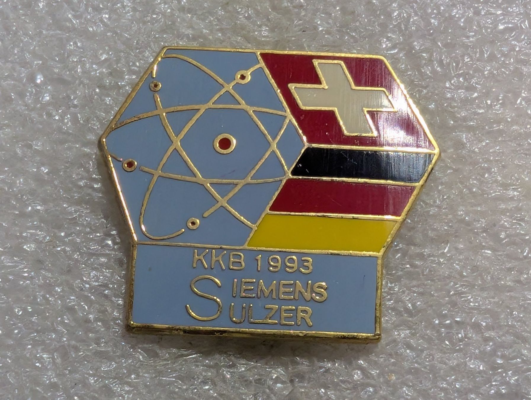 Placchette & Badge: Ansteckpin 4: Siemens Sulzer – Usato da Oppligen venduto da Pin-Fall-Shop