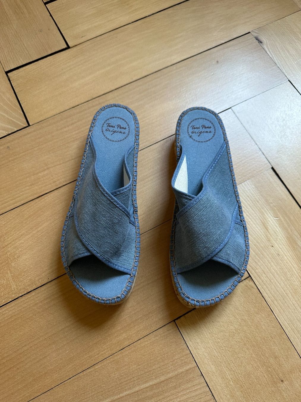 Damenschuhe: TONI PONS - Espadrilles Sandale hellblau 40 – Neu (gemäss Beschreibung) aus Zürich von Diazaio 1