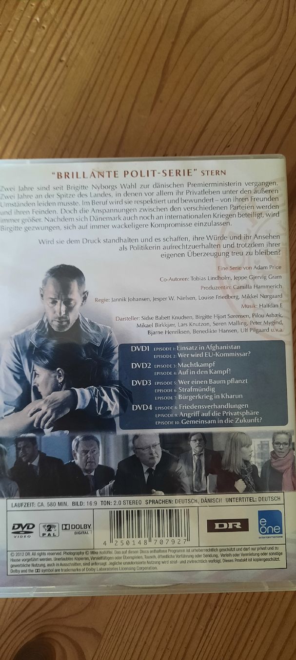 Tutti i DVDs: Borgen Gefährliche Seilschaften Staffel 2 DVD – Nuovo e nell'imballaggio originale da Konolfingen venduto da the_5fqm 1