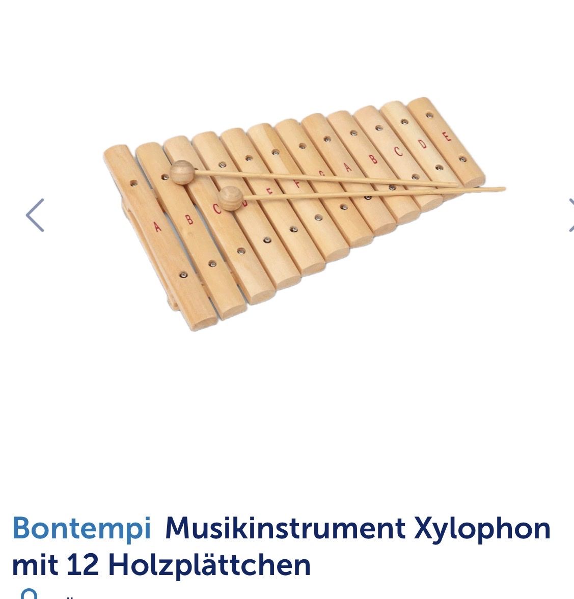 Strumenti musicali: Xylophon – Nuovo (secondo la descrizione) da Zufikon venduto da pau_dj5m