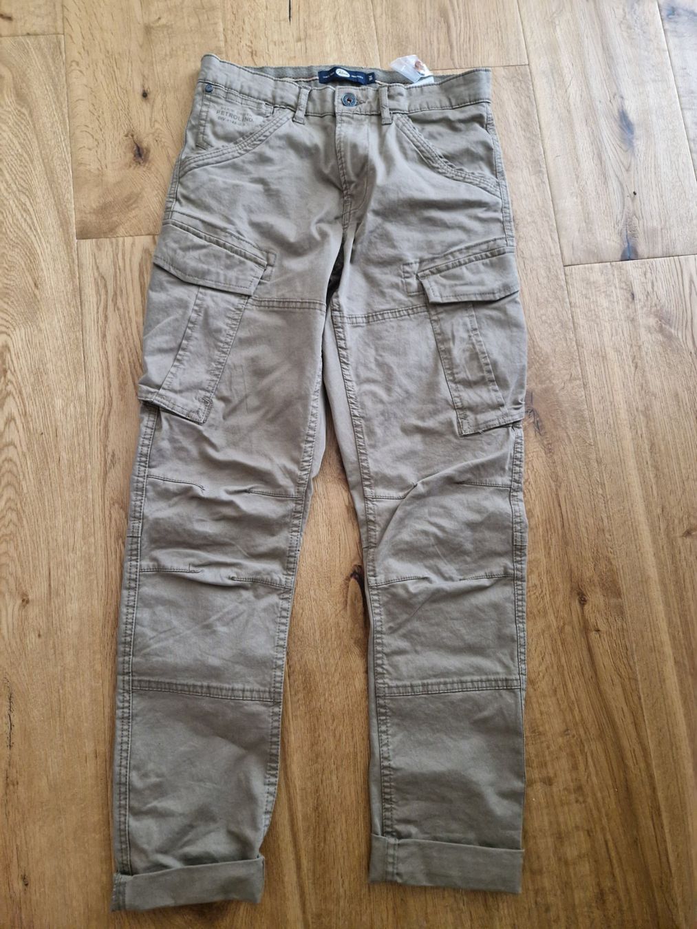 Pantaloni: Cargo Hose Petrol Grösse 164 neu – Nuovo (secondo la descrizione) da Galgenen venduto da Sisipus