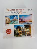 Trefl 3in1 Puzzle, Limited Edition Places (1x 1000 2x 500)