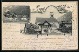 Wolfenschiessen, Höchhaus, Ortspartie m