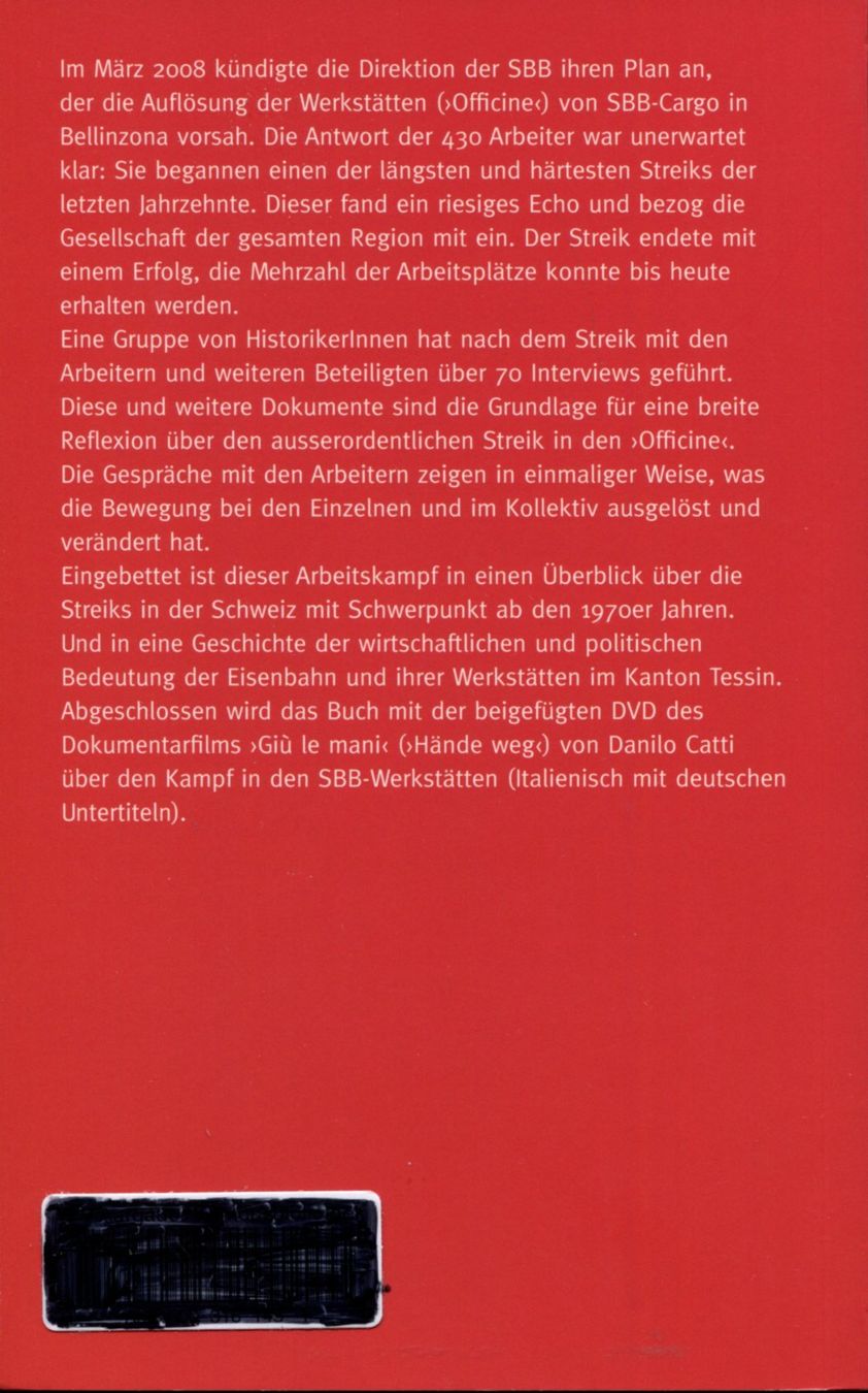 Libri: SBB, SBB-Werkstätten in Bellinzona – Usato da Aarau venduto da Elmaar41 1
