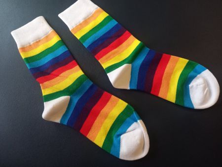 10x LGBT Socken / Paires de chaussettes LGBT