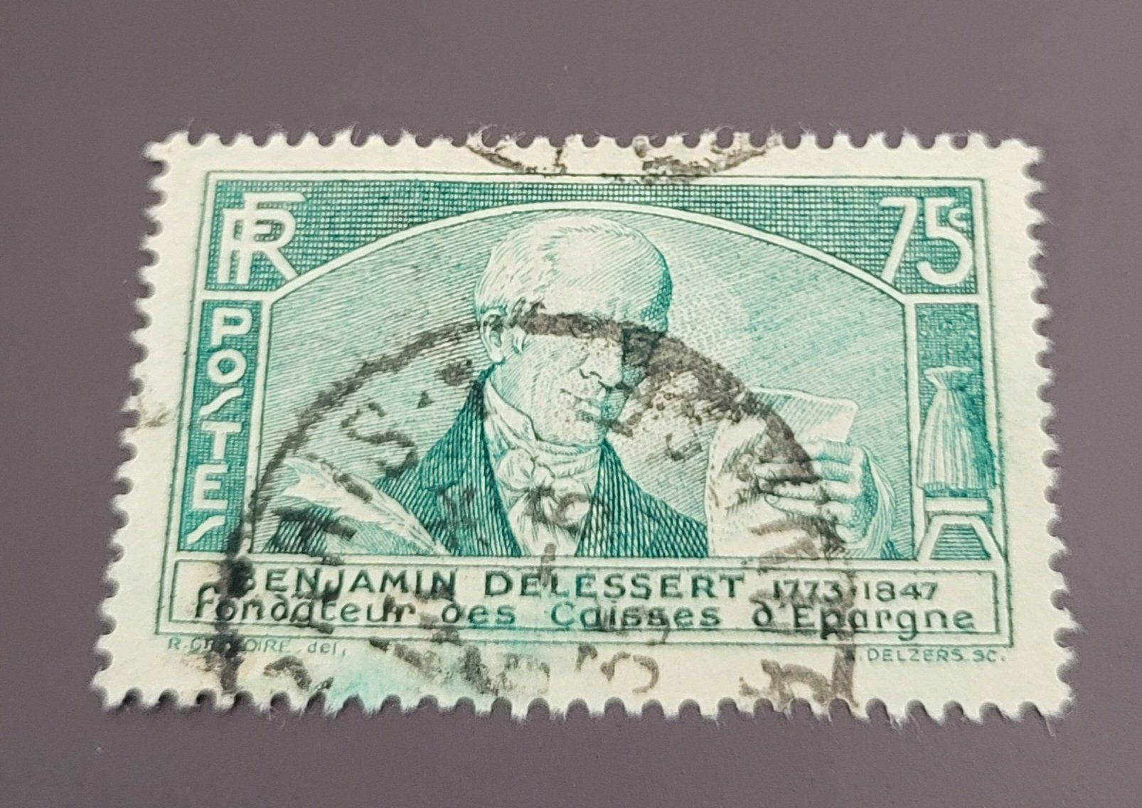 Tutti i francobolli: Frankreich 1935 Gründer der Sparkassen – Usato da St Gallen venduto da Stampsalshobby